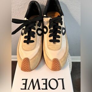 New Loewe Flow runner in nylon and suede size 40